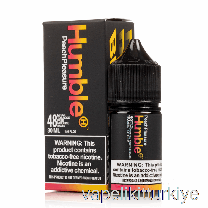 Vape Elektronik Sigara şeftali Keyfi - Mütevazi Tuzlar - 30ml 48mg
